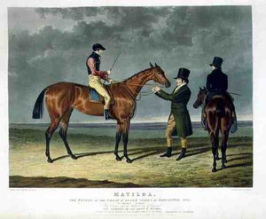 „Matilda”, a Doncaster-i Nagy St. Leger-tét győztese alkotó: John Frederick Herring Snr