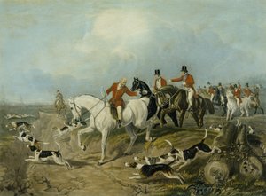 A lelet, vésette Huffman és Mackrill (színes metszet)