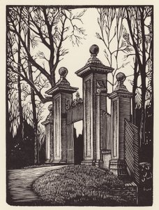 Cambridge: Clare Gates (fametszet)