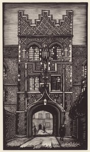 Cambridge: Jézus (fametszet)