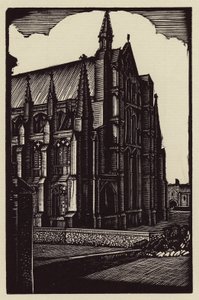 Ely székesegyház: East End (fametszet)