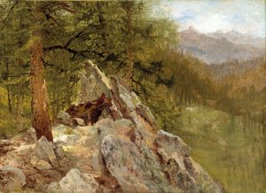 Nyugati táj alkotó: John Frederick Kensett
