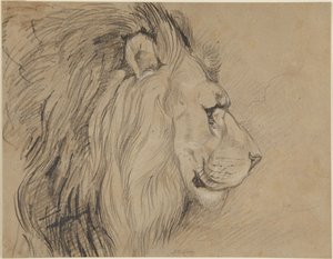 Oroszlán alkotó: John Frederick Lewis
