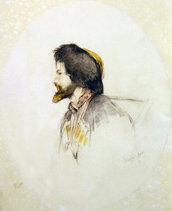 Egy keleti úriember portréja alkotó: John Frederick Lewis