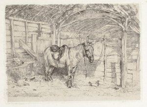 Istállójelenet alkotó: John Frederick Lewis