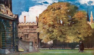 Heber püspök fája (színes litográfia) alkotó: John Fulleylove