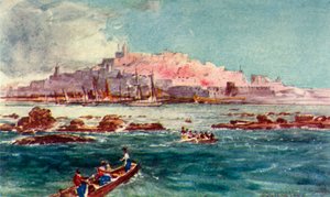 Joppa a tengerből, 1902. alkotó: John Fulleylove