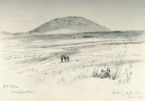 Tabor-hegy, 1902. alkotó: John Fulleylove