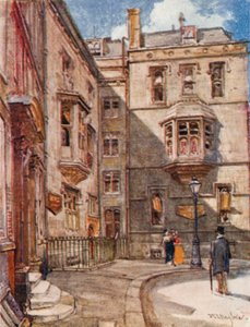 Oriel ablak, Crosby Hall alkotó: John Fulleylove