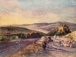 Szamária ősi városának helye alkotó: John Fulleylove