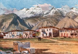 Spárta és a Taygetus-hegy alkotó: John Fulleylove