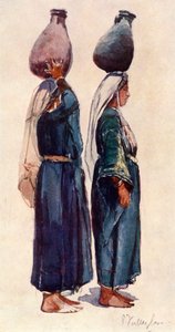 Tanulmányok a szíriai parasztasszonyokról, 1902. alkotó: John Fulleylove