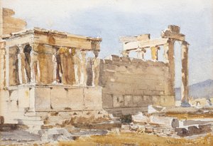 Az Erechtheum (akvarell) alkotó: John Fulleylove