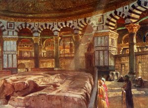 Szent szikla a sziklakupola alatt, 1902.