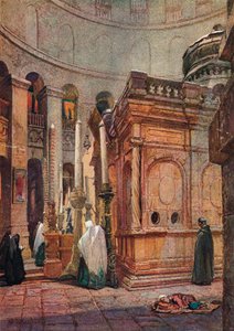 A Rotunda és a Szent Sír-kápolna, 1902, 1906. alkotó: John Fulleylove