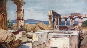 Athéné temploma Aigina szigetén alkotó: John Fulleylove