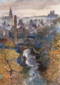 Leith vize a Dean Bridge-ről alkotó: John Fulleylove