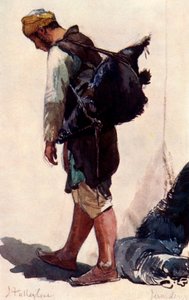 Vízszállító álló ábra, 1902. alkotó: John Fulleylove
