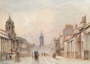 Whitehall 1906-ban alkotó: John Fulleylove