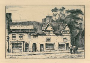 Old Houses, North Street, Wolverhampton, a "Remnants Of Old Wolverhampton" Vol.I. kötetből. 1-37. sz., megjelent 1880