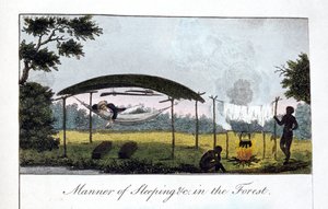 Az erdőben alvás módja, 1813.