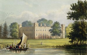 Sion ház, R. Ackermann (1764-1834) „Művészetek Tárából”, 1823-ban (színes metszet)