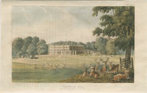 Trentham Hall: színes litográfia, nd [c 1824] (nyomtatás) alkotó: John Gendall