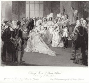 Viktória királynő szalonja alkotó: John Gilbert