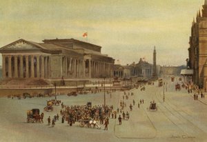 Liverpool: Lime Street (színes litho)