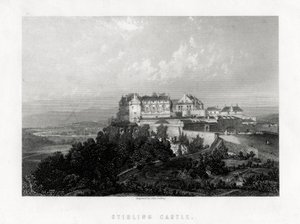 Stirling-kastély, Skócia, 1883. alkotó: John Godfrey