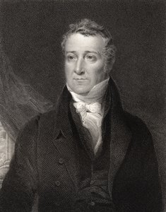 William Huskisson, John Cochran (fl.1821-65) metszet, a National Portrait Gallery II. kötetéből, 1835 körül megjelent