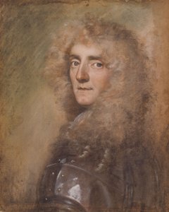Philip Woolrich portréja (pasztell és kréta papíron)