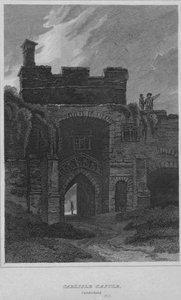 Carlisle kastély, Cumberland, 1814 alkotó: John Greig