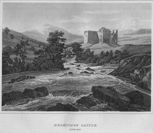 Remete kastély. Liddesdale, 1814