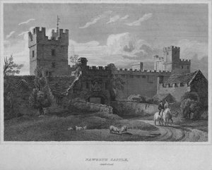 Naworth kastély, Cumberland, 1814
