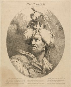 "Richard II", III. felvonás, II. jelenet alkotó: John Hamilton Mortimer