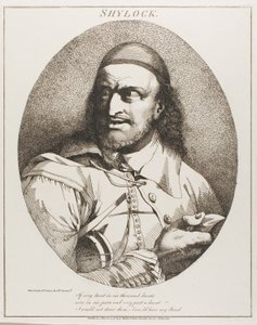 Shylock alkotó: John Hamilton Mortimer