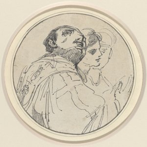 Három keleti fej alkotó: John Hamilton Mortimer