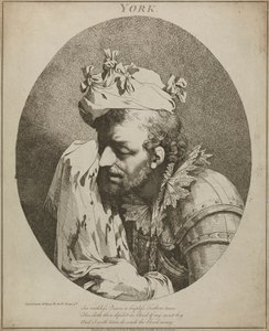 York, "Henry IV", II. rész, V. felvonás, IV. jelenet alkotó: John Hamilton Mortimer