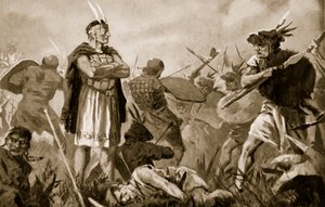 Huascar és Atahualpa harcol az Inka Birodalomért