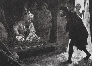 Egy görög kormányzó interjúja Oszmánnal (lithó) alkotó: John Harris Valda