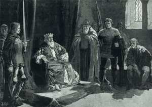 Owen Glendower parlamentje (tagok) alkotó: John Harris Valda