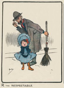 R a tiszteletreméltó / J.Hassall / Rajz, 1903 alkotó: John Hassall