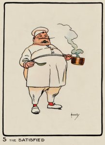 S az elégedettek / J. Hassall / Zeichnung, 1903 alkotó: John Hassall