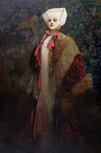 A hölgy (olaj, vászon) alkotó: John Hassall