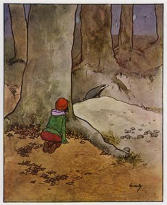 A borz (színes litó) alkotó: John Hassall