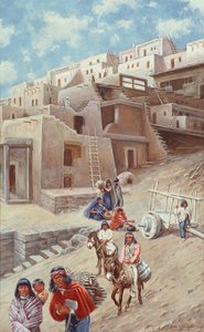 Falufalu, 1900 alkotó: John Hauser