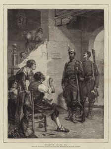 Billeted, Spanyolország, 1874