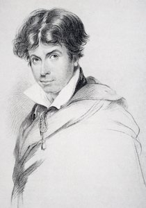 James Henry Leigh Hunt (1784-1859) 44 éves, vésette Henri Meyer (1844-99) E. V. Lucas „Charles Lamb élete, I. kötet” című művéből, 1905-ben.