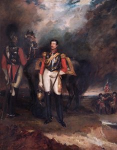 Stapleton Cotton, Combermere vikomt, brit katona portréja, 1839.
